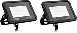 vidaXL Spotlights 2 st LED 10 W koudwit