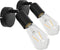 vidaXL Spotlights 2 st met filament peren 2 W E27 zwart