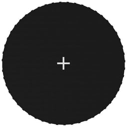 vidaXL - Springmat - voor - 10 - feet/3,05 - m - ronde - trampoline - stof - zwart