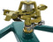 vidaXL - Sproeier - roterend - 21x22x13 - cm - metaal - groen