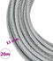 vidaXL - Staalkabel - 1600 - kg - 20 - m