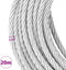 vidaXL - Staalkabel - 800 - kg - 20 - m