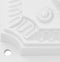 vidaXL - Staande - brievenbus - vintage - stijl - roestbestendig - aluminium - wit
