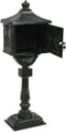 vidaXL - Staande - brievenbus - vintage - stijl - roestbestendig - aluminium - groen