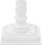 vidaXL - Staande - brievenbus - vintage - stijl - roestbestendig - aluminium - wit