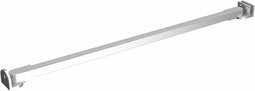 vidaXL - Stabilisatiestang - voor - badwand - 57,5 - cm - roestvrij - staal