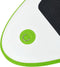 vidaXL Stand Up Paddleboard met zeilset opblaasbaar groen en wit