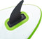 vidaXL Stand Up Paddleboard met zeilset opblaasbaar groen en wit