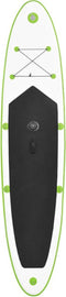 vidaXL Stand Up Paddleboard met zeilset opblaasbaar groen en wit