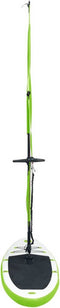 vidaXL Stand Up Paddleboard met zeilset opblaasbaar groen en wit