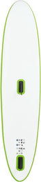 vidaXL Stand Up Paddleboard met zeilset opblaasbaar groen en wit