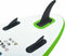 vidaXL Stand-up paddleboard opblaasbaar groen en wit