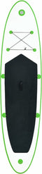 vidaXL Stand-up paddleboard opblaasbaar groen en wit