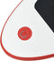 vidaXL Stand-up paddleboard opblaasbaar met zeilset rood en wit