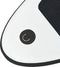 vidaXL Stand Up Paddleboard opblaasbaar met zeilset zwart en wit
