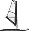 vidaXL Stand Up Paddleboard opblaasbaar met zeilset zwart en wit