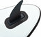 vidaXL Stand Up Paddleboard opblaasbaar met zeilset zwart en wit