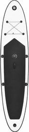 vidaXL Stand Up Paddleboard opblaasbaar met zeilset zwart en wit