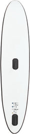 vidaXL Stand Up Paddleboard opblaasbaar met zeilset zwart en wit