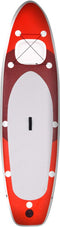 vidaXL Stand Up Paddleboardset opblaasbaar 300x76x10 cm rood