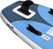 vidaXL Stand Up Paddleboardset opblaasbaar 300x76x10 cm zeeblauw