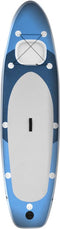 vidaXL Stand Up Paddleboardset opblaasbaar 300x76x10 cm zeeblauw