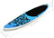 vidaXL Stand Up Paddleboardset opblaasbaar 320x76x15 cm blauw