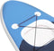 vidaXL Stand Up Paddleboardset opblaasbaar 330x76x10 cm zeeblauw