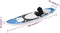 vidaXL Stand Up Paddleboardset opblaasbaar 360x81x10 cm zeeblauw