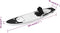 vidaXL Stand Up Paddleboardset opblaasbaar 360x81x10 cm zwart