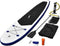 vidaXL Stand Up Paddleboardset opblaasbaar blauw en wit