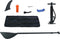 vidaXL Stand Up Paddleboardset opblaasbaar blauw en wit