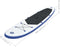 vidaXL Stand Up Paddleboardset opblaasbaar blauw en wit