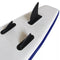 vidaXL Stand Up Paddleboardset opblaasbaar blauw en wit