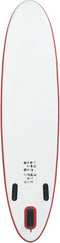 vidaXL Stand Up Paddleboardset opblaasbaar rood en wit
