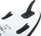 vidaXL Stand Up Paddleboardset opblaasbaar zwart en wit