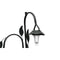 vidaXL - Standaard - voor - hangmanden - met - LED-verlichting