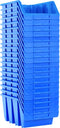 vidaXL Stapelbakken 20 st kunststof blauw