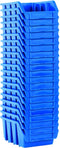 vidaXL Stapelbakken 20 st kunststof blauw