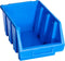 vidaXL Stapelbakken 20 st kunststof blauw