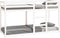 vidaXL - Stapelbed - 75x190 - cm - massief - grenenhout - wit