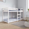 vidaXL - Stapelbed - 75x190 - cm - massief - grenenhout - wit