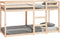 vidaXL - Stapelbed - massief - grenenhout - 75x190 - cm