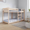 vidaXL - Stapelbed - massief - grenenhout - 75x190 - cm
