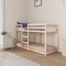 vidaXL - Stapelbed - massief - grenenhout - 75x190 - cm
