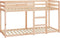 vidaXL - Stapelbed - massief - grenenhout - 75x190 - cm