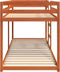 vidaXL - Stapelbed - massief - grenenhout - wasbruin - 75x190 - cm