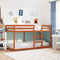 vidaXL - Stapelbed - massief - grenenhout - wasbruin - 75x190 - cm