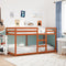 vidaXL - Stapelbed - massief - grenenhout - wasbruin - 80x200 - cm