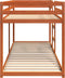 vidaXL - Stapelbed - massief - grenenhout - wasbruin - 80x200 - cm